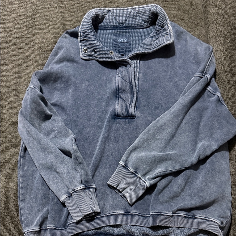aerie button up sweater!